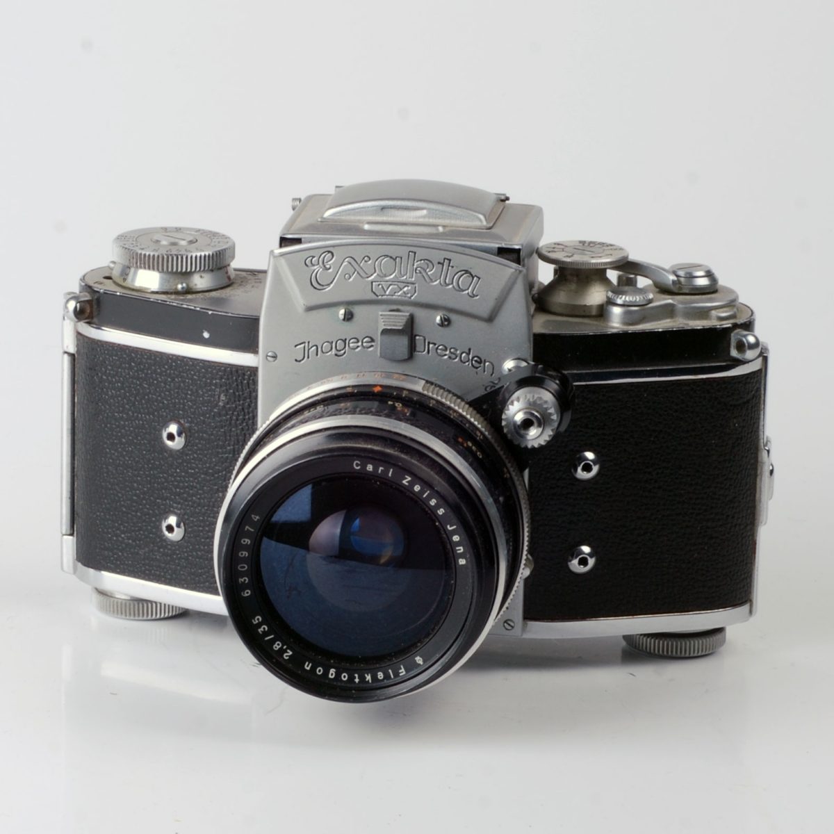 Ihagee Exakta VX + Meyer-Optik Gerlitz Domiplan 2.8/50 — фото 4