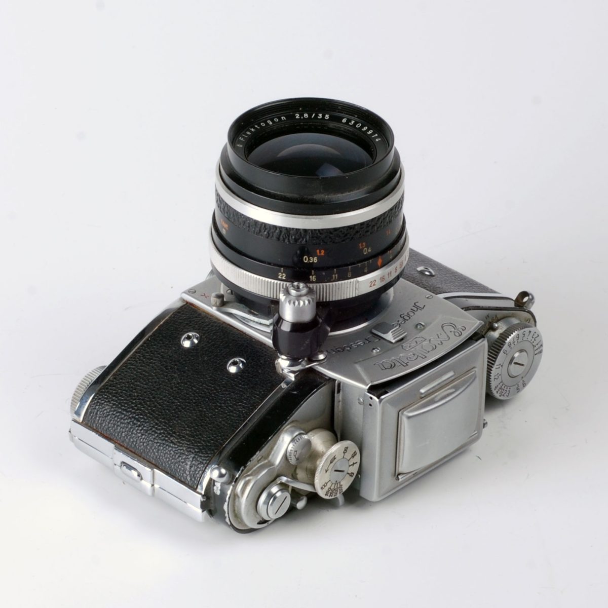 Ihagee Exakta VX + Meyer-Optik Gerlitz Domiplan 2.8/50 — фото 2