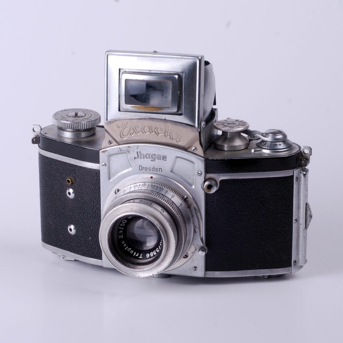 Ihagee Kine Exacta I + Meyer Gerlitz Trioplan 2.9/50 — фото 4